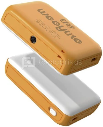 Weeylite S03 portable pocket RGB Light geel