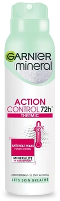 Moteriškas dezodorantas Garnier Mineral Action Control 72h, 150 ml