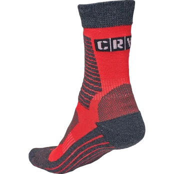 Kojinės universalus CRV Melnick, raudona, 47-48 dydis
