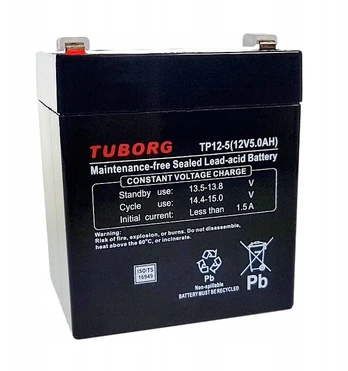 Akumuliatorius Tuborg Tp12-5 12v 5ah gelinis
