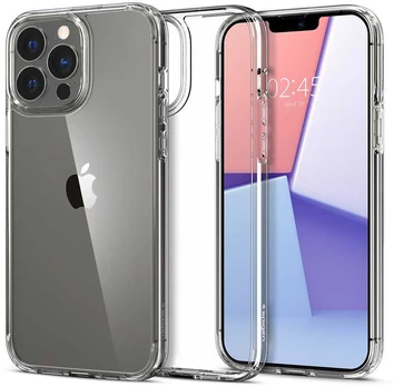Spigen Crystal Hybrid, crystal clear - iPhone 13 Pro Max