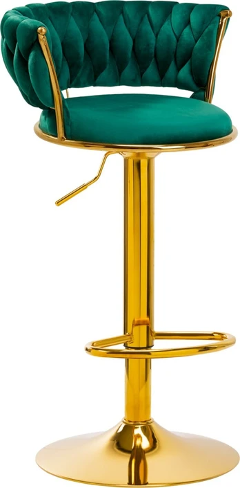 Baro kėdė 4RICO ROMAN VELVET GREEN