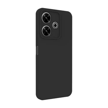 Evelatus Xiaomi Poco M6 Premium Soft Touch silikoninis dėklas, juodas