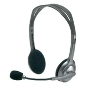 Ausinės Logitech H110 kaina
