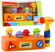Interactive Toy Colorful Mallet Hammer Hamsters Road Works kaina