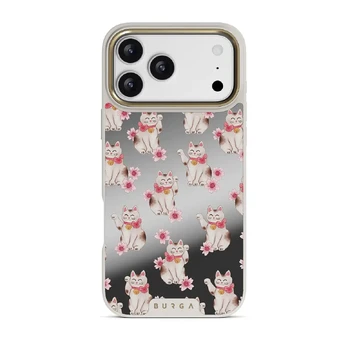 Maneki Neko - iPhone 17 Pro Max Case, Elite Mirror Light (MagSafe) / Gold