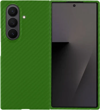 Tactical MagForce Aramid dėklas skirtas Samsung Galaxy Z Fold 7 Žalias Toad