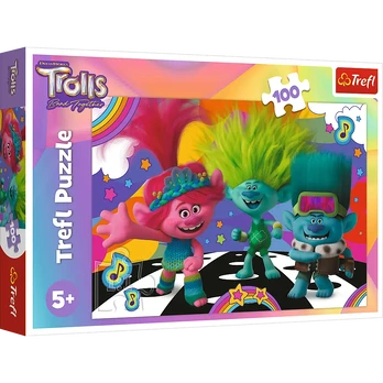 Dėlionė Trefl Trolls 16461T, 27.5 cm x 41 cm