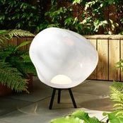 Tom Dixon LED baterinė terasos lempa Melt large, opalas, 57 cm