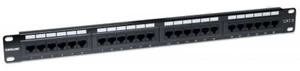 INTELLINET Patchpanel 1HE 24-Port Cat6 UTP sw kaina