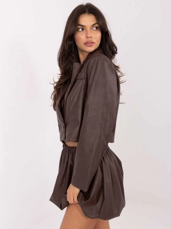 Italy Moda Spódnica-IT-SD-FL9791.17P-ruda