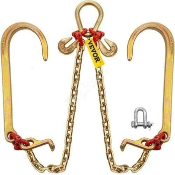v tipo grandinė 8 mm, 0,6 m, 4,2 t