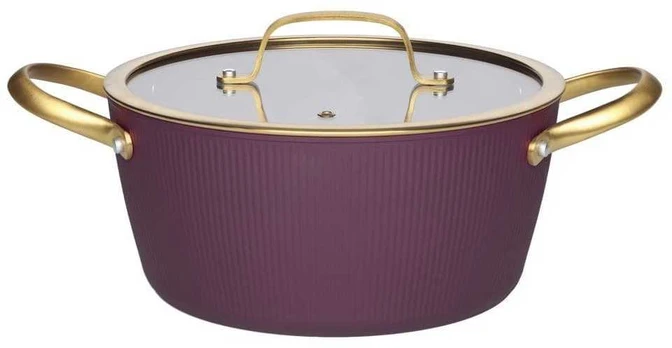 Puodas 24cm(4,4l), violetinis, Maku