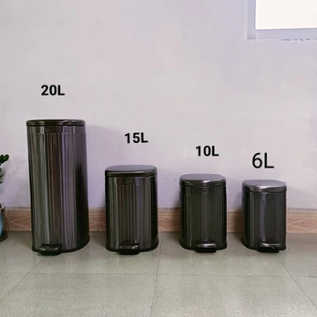 Atliekų dėžė, nerūdijantis plienas, 20L