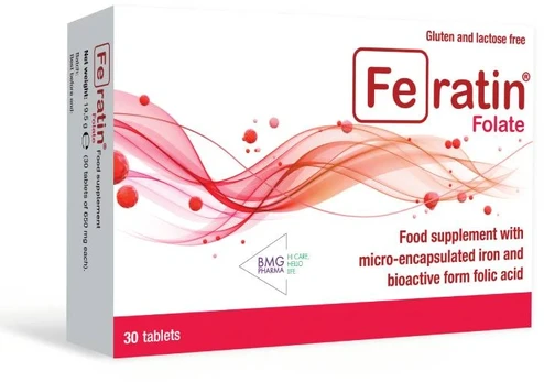 FERATIN Folio rūgšties tabletės N30