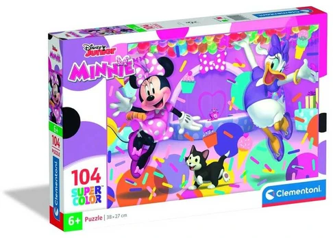Clementoni CLE puzzle 104 SuperKolor Minnie 25054