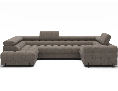 eltap Kampinė Sofa, Fectory, 346x205x93 cm, Ruda