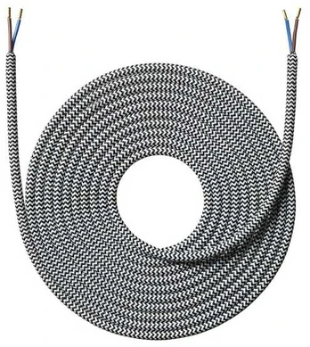Nielsen_Light STOFLEDNING - 4,0 METER ZIGZAG SORT