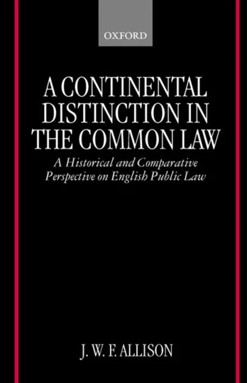 Continental Distinction in the Common Law
