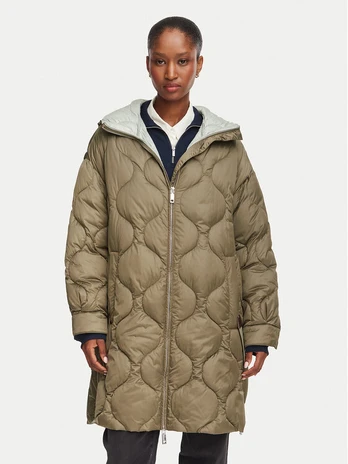 MAX&Co. Žieminė striukė Vello 2626496011200 Chaki Relaxed Fit