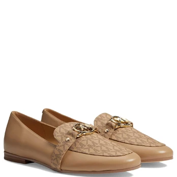 Loaferiai moterims, Ruda, Rory leather logo loafer