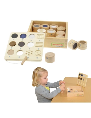 Masterkidz Guess by Touch Material and Texture 12 Montessori Elements