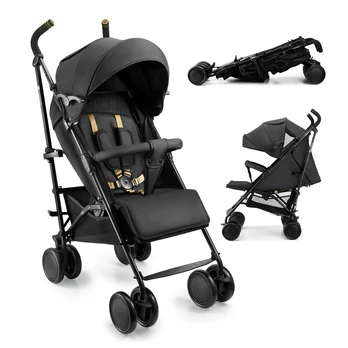 Vežimėlis Kinderkraft Siesta 2, Midnight Black