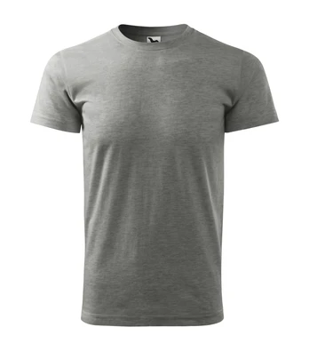 Vyriški Marškinėliai MALFINI Basic 129 Dark gray melange, 160g/m2