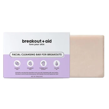 Breakout+aid (Facial Clean sing Bar For Breakouts) 100 g Unisex