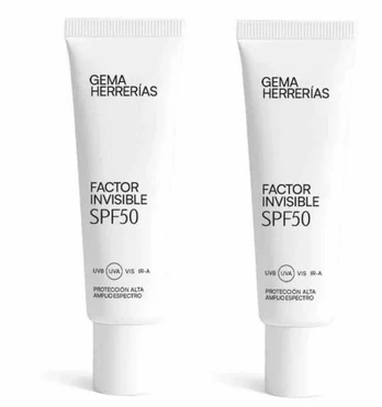 Gh Gema Herrerias Gema Herrerias Factor Invisible Spf50 2x, 50 ml