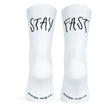 Pacific STAY FAST kojinės | White, S/M