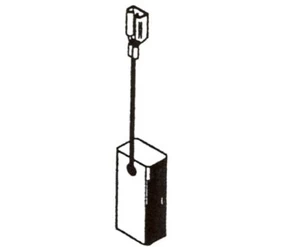 Šepetėlis Haushalt, 5 mm x 8 mm x 17 mm, 2 vnt.