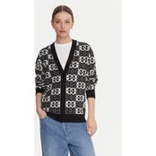 PINKO Kardiganas Half Breed 106042 A2YD Juoda Regular Fit
