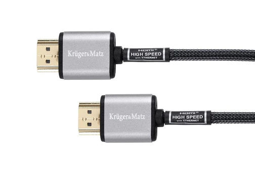 Kruger & Matz HDMI – HDMI kabelis (A-A) 1.8m