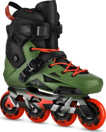 Nils Extreme NA1601 Žalias SLALOM INLINE SKATES SLAYD