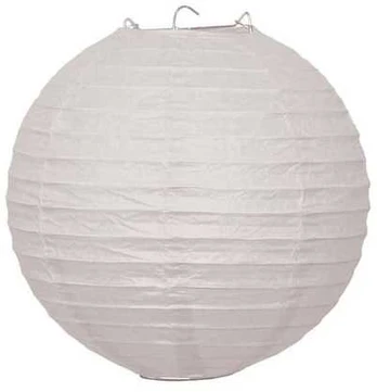 ESPA Hvid rispapirlampeskærm, 25 cm