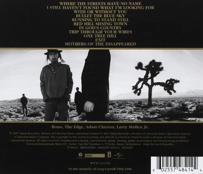 Vinilinė plokštelė The Joshua Tree