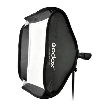 Godox S type Bracket Bowens + Softbox 80x80cm + Grid