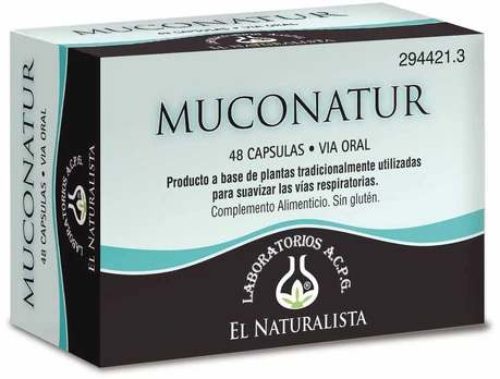 El Natural Muconatur 300 Mg X 48 Caps
