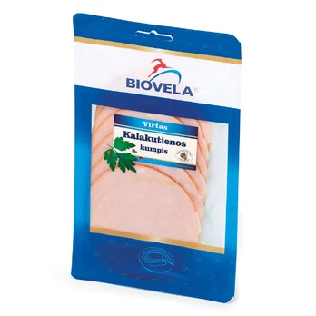 Virtas pjaustytas kalakutienos kumpis, I r., 90 g