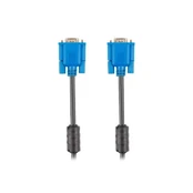 LANBERG Cable VGA M/M 1,8 m dvigubai ekranuota ferito šerdis kaina