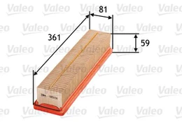 Oro filtras VALEO 585056 kaina