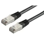 Roline Ftp Patch Cord Cat.5E, Juodas 0.5 M