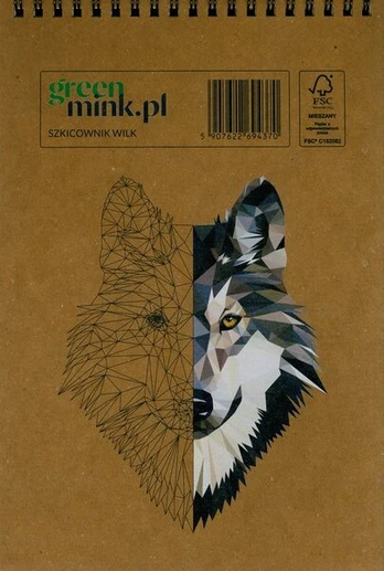 Užrašų knygelė Vilkas