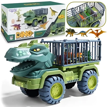 WOOPIE Sunkvežimio dinozaurų transporterio figūrėlės