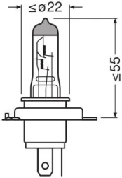 Lemputė, prožektorius ams-OSRAM 64193CBN kaina