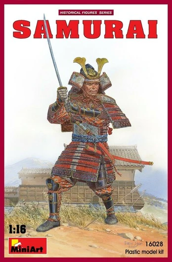 Klijuojamas Modelis MiniArt 16028 Samurai 1/16
