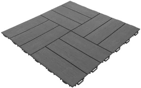 Lauko grindų danga, 56.3 x 56.3 x 1.3 cm, antracito kaina