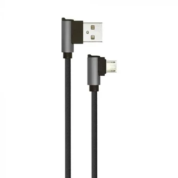 V-tac 1m mikro USB laidas, juodas