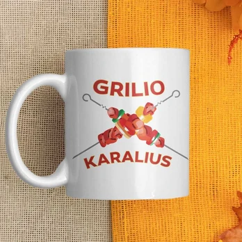 Puodelis "Grilio karalius"
